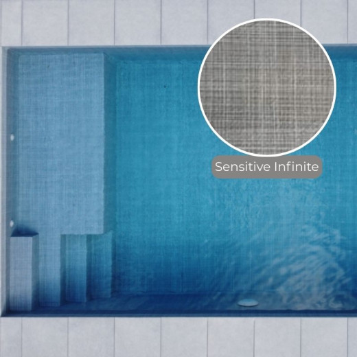 PVC armé Sopremapool 3D 180/100ème - 41,25m²