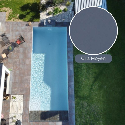 PVC Armé antidérapant SopremaPool Grip 150/100ème - 16,5 m²