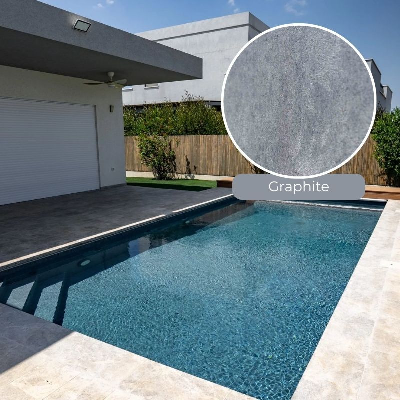 PVC armé Elbe Solid Stone 3D 180/100ème - 41,25 m²