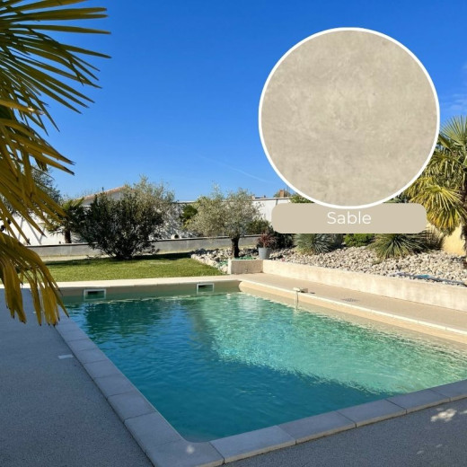 Liner piscine APF 3D Effect 90/100ème texturé verni 1 face