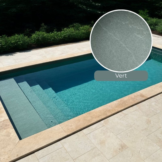 Liner piscine APF 3D Effect 90/100ème texturé verni 1 face