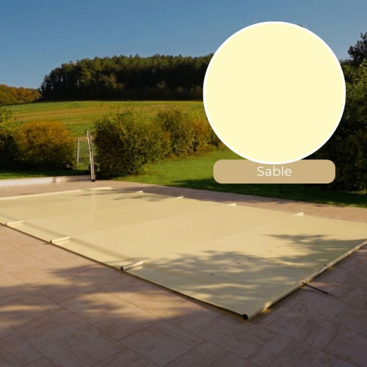 Bâche à barres en kit WL Coverbox - dimensions 7,5 x 4 m