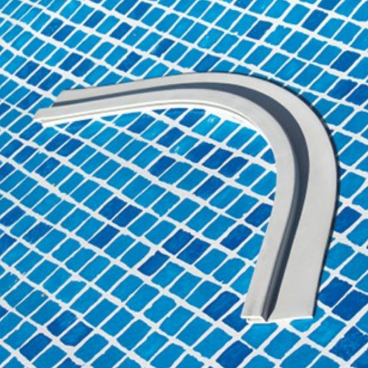 Angle R15 Rail Hung horizontal PVC 50 mm