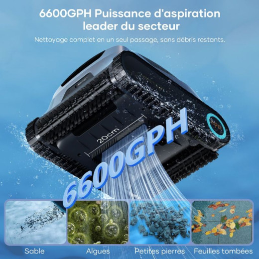 Robot piscine sans fil Aiper Scuba X1