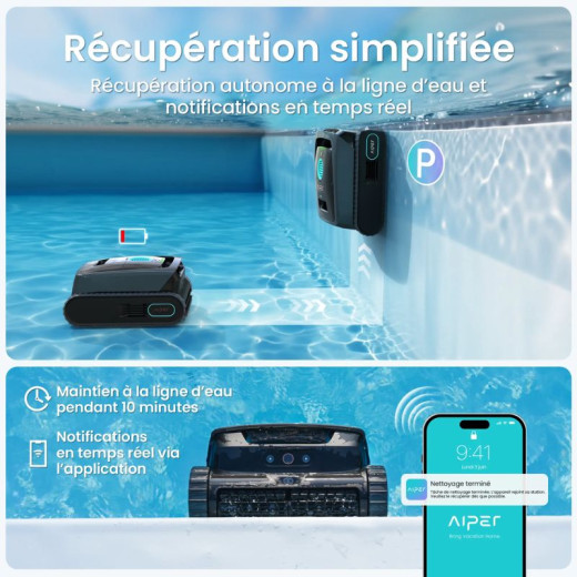 Robot piscine sans fil Aiper Scuba V3