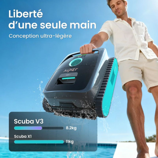Robot piscine sans fil Aiper Scuba V3