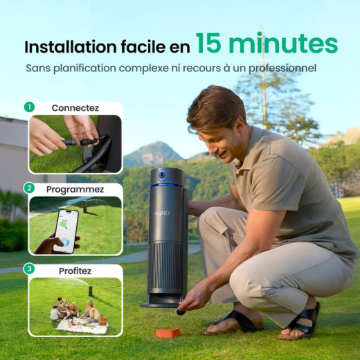 Système d'arrosage 4-en-1 Aiper IrriSense 2