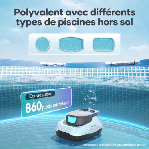 Robot piscine sans fil Aiper Scuba 800