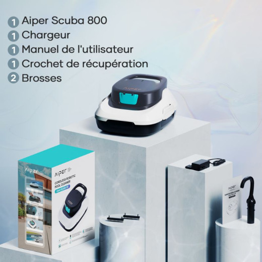 Robot piscine sans fil Aiper Scuba 800