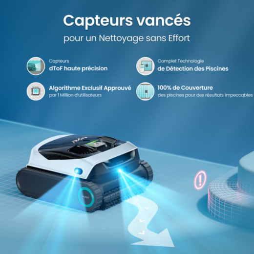 Robot piscine sans fil Aiper Scuba N1 Max