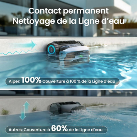Robot piscine sans fil Aiper Scuba N1 Max