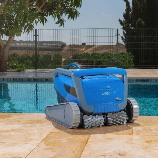 Robot électrique Dolphin M550 Maytronics + Chariot + Télécommande