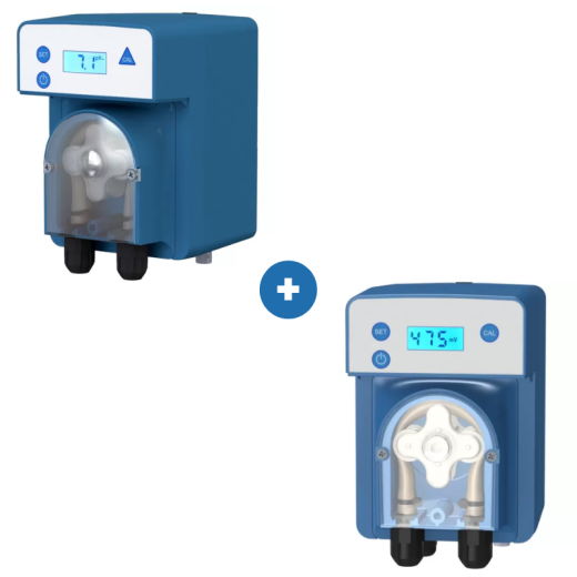Pack pompes doseuses digitales Avady Star Micro pH & Redox