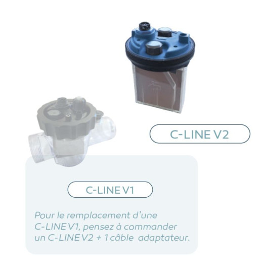 Cellule électrolyseur originale Bio-Pool C-Line V2 - 3 plaques