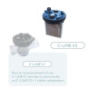 Cellule électrolyseur originale Bio-Pool C-Line V2 - 5 plaques