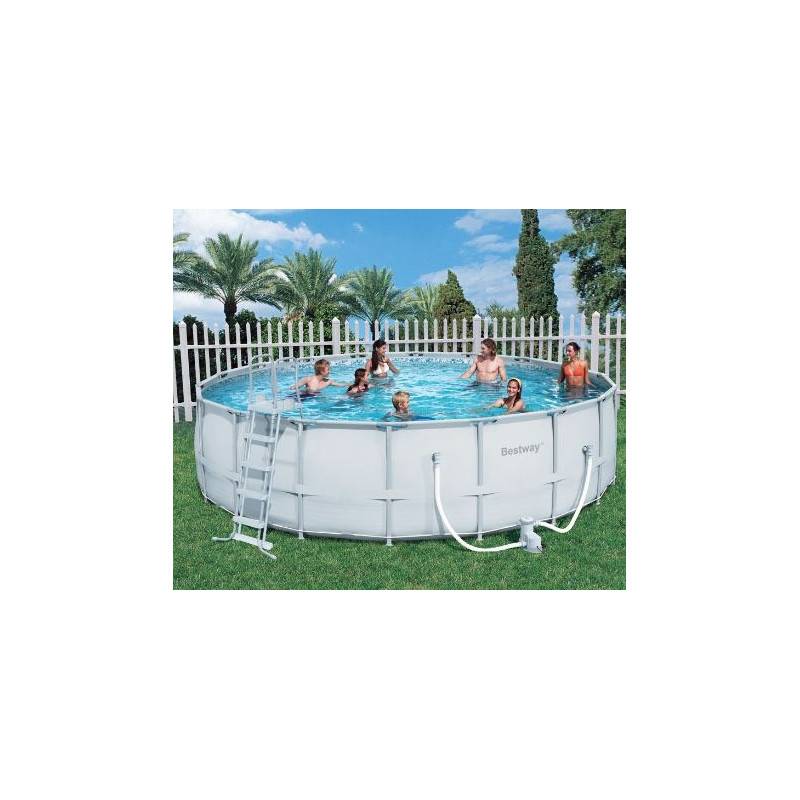 Kit piscine hors sol Steel Pro Frame Pools Ronde diam 488 h 122