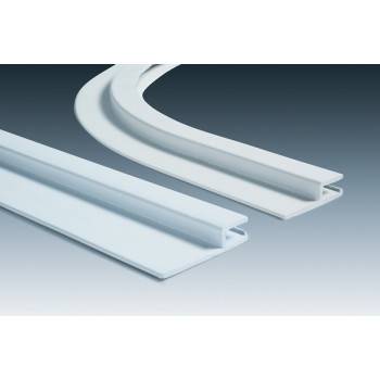 Rails Hung horizontal PVC - barre de 2.5 m x 50 mm