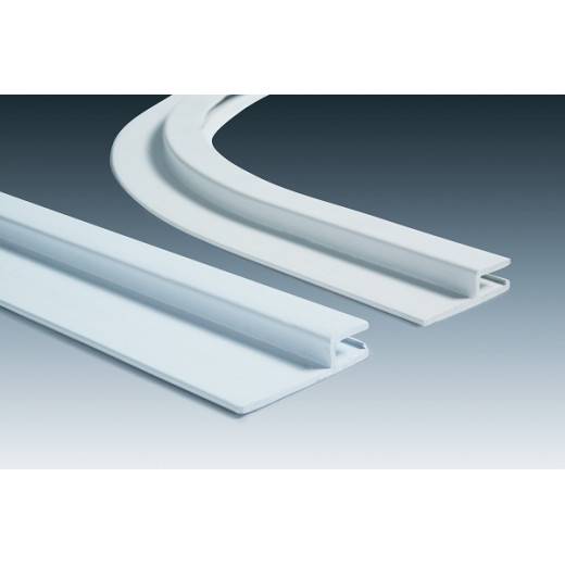 Angle R15 Rail Hung horizontal PVC 50 mm