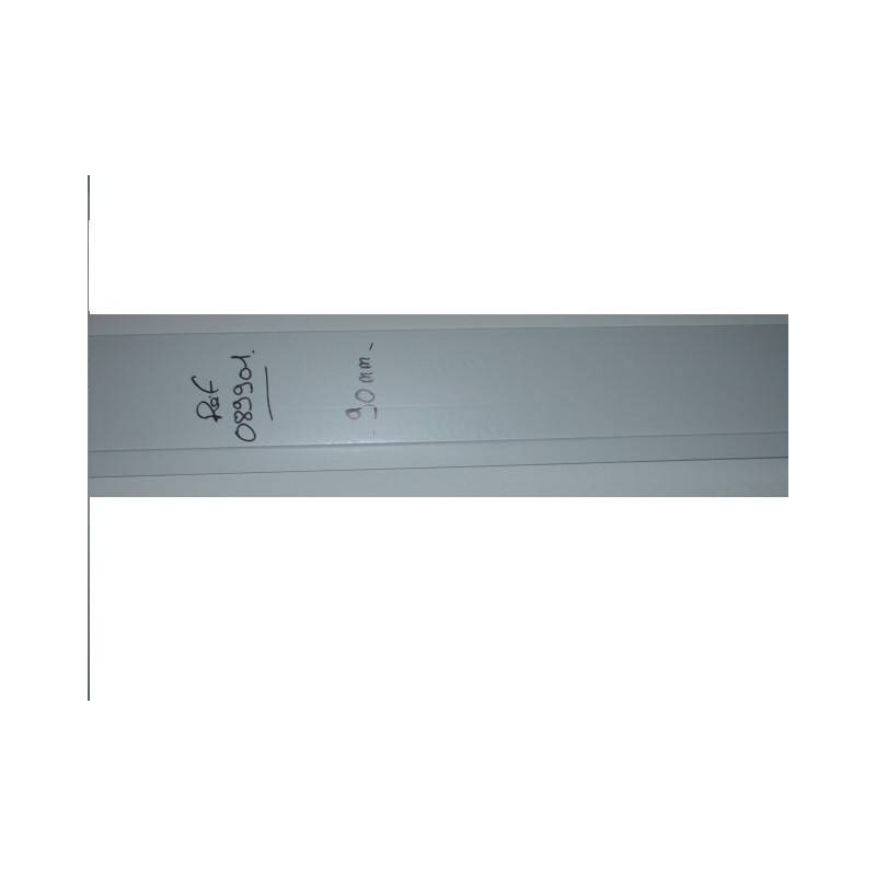 Rail Hung horizontal PVC - barre de 2 mètres h 90 mm