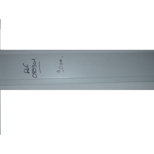 Rail Hung horizontal PVC - barre de 2 mètres h 90 mm