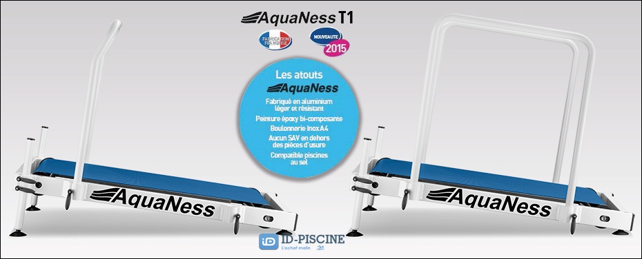 Tapis aquajogging AquaNess T1 - Aqua Running et fitness aquatique