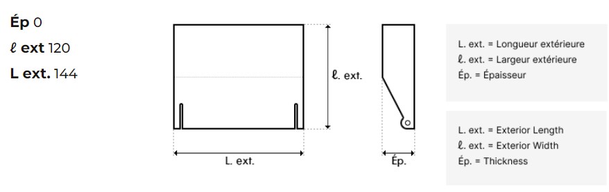dimensions