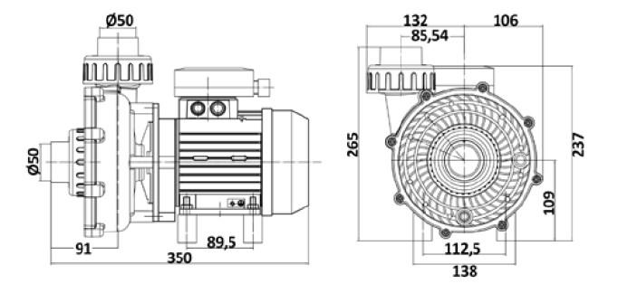 schema pompe BTP-400