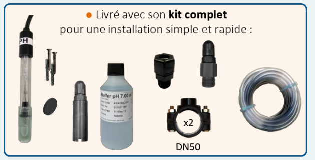 Contenu Avady Star pH LED