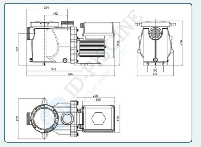 Dimensions Inver Eco VS