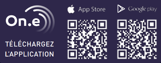 Téléchargez l'application On.e