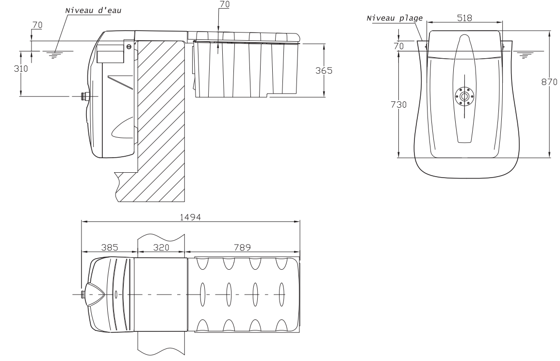 Dimensions MX25