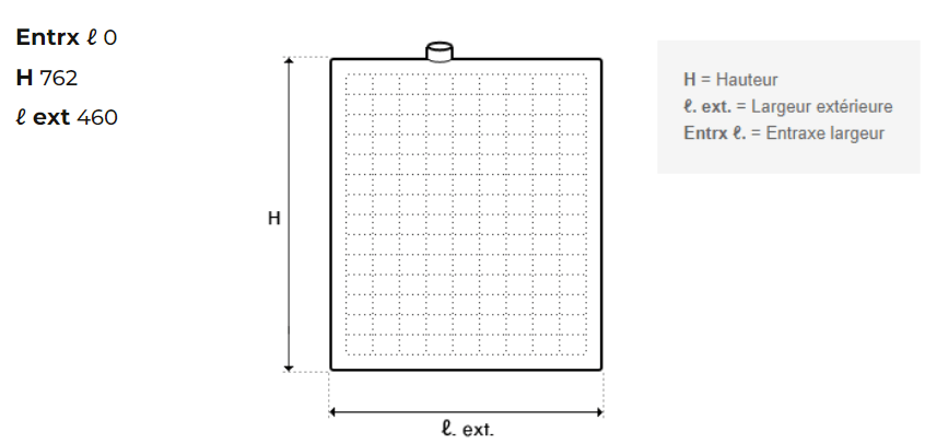 dimensions filtre FNS